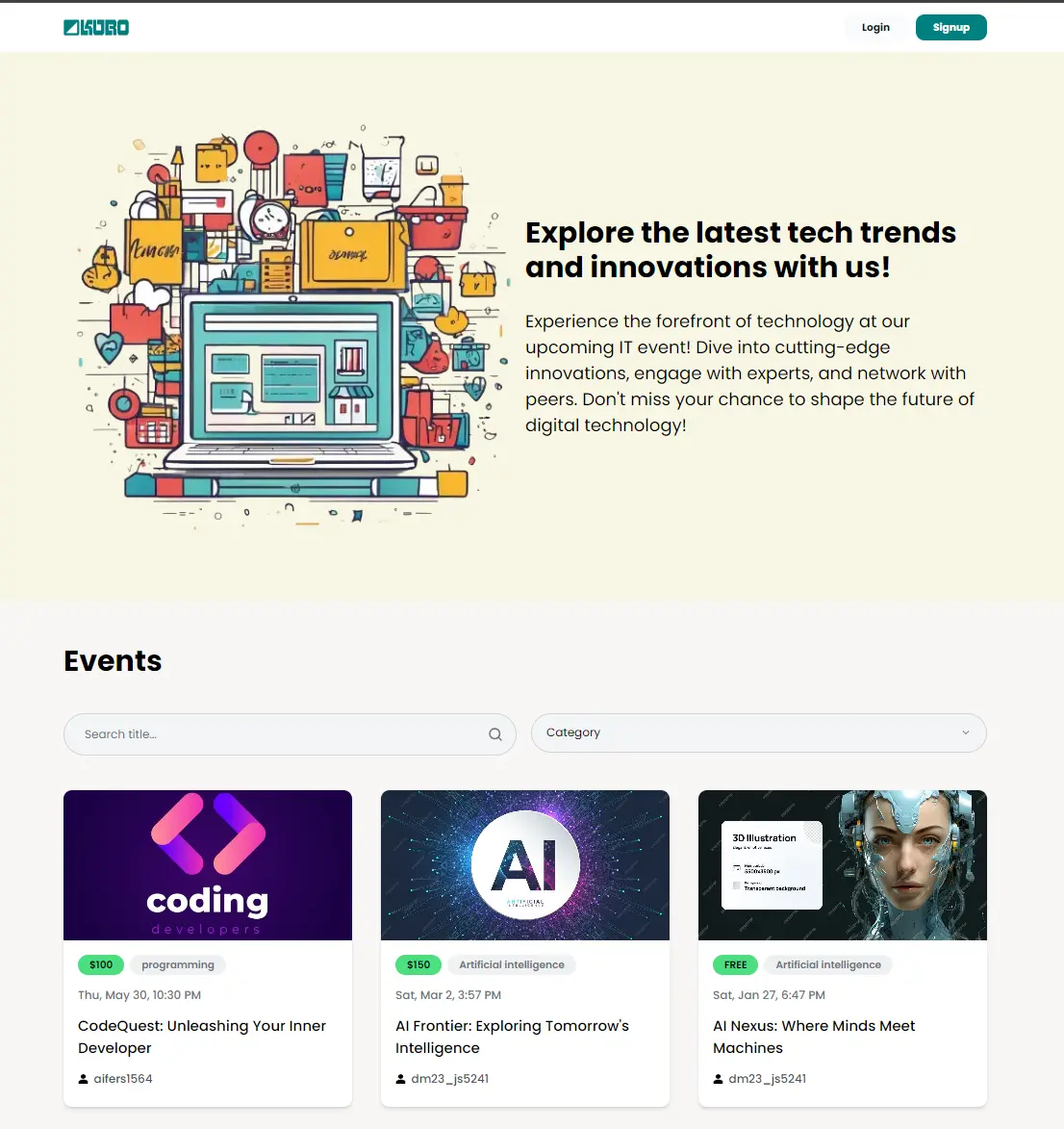 kuro web